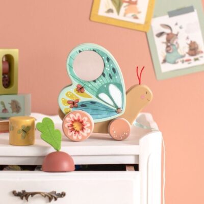 Ξύλινη τρεχαλίτσα Πεταλόυδα