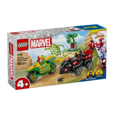 Super Heroes Spin & Electro Dinosaur Vehicle Chase