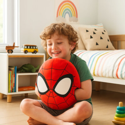Spiderman Cozy Cuddle Handwarmer Plush Pillow