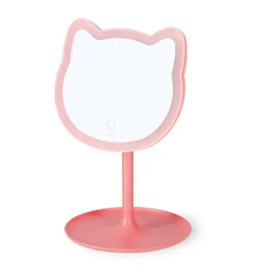 Make-up Mirror with Light - You Look Purrfect!