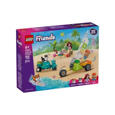 Friends Surfing Dogs & Scooter Adventure