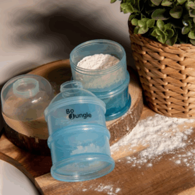 Φορητός δοσομετρητής βρεφικής σκόνης γάλακτος - 4 θέσεων Blue