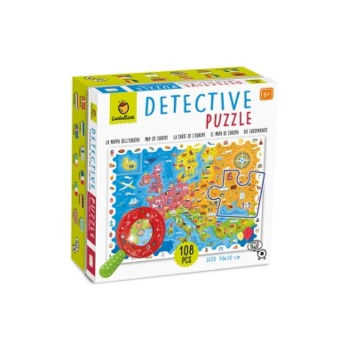 Detective puzzle The Map of Europe 108pcs