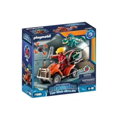 Dragons: The Nine Realms - Phil με τετράτροχη μοτοσικλέτα ATV